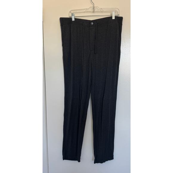 Eberjay Men's William Tencel Modal Long PJ Set in Charcoal Heather Size XL - Picture 6 of 8